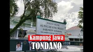 Wajah Kampung Jawa Tondano